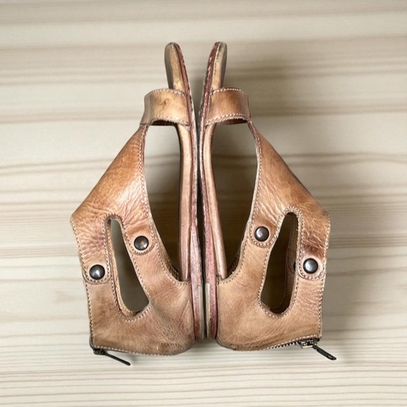 Bed Stu Soto Sandals Distressed in Tan Rustic Women’s Size 8 - Picture 11 of 13